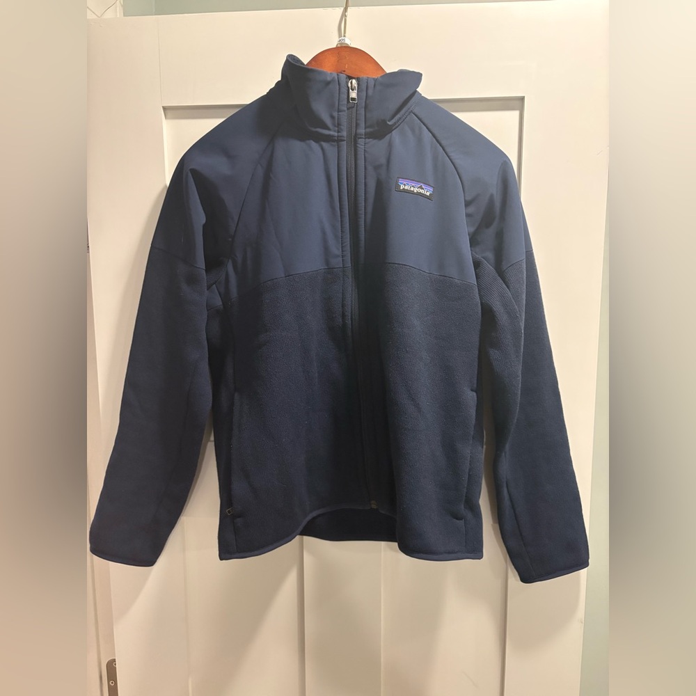 Patagonia Women’s Navy Blue Fleece Jacket